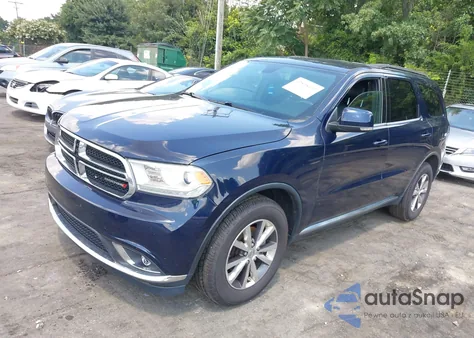 2016 Dodge Durango Limited from USA, damaged, VIN 1C4RDJDG7GC449242